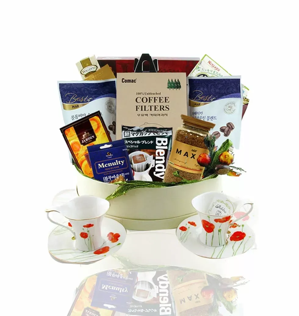 Basket Of Specialty Coffees