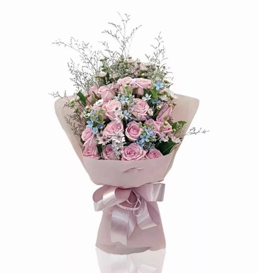 Presented In Flower Basket