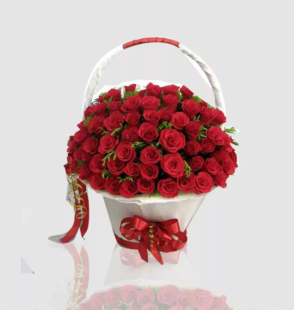 Red Touch In Bouquet