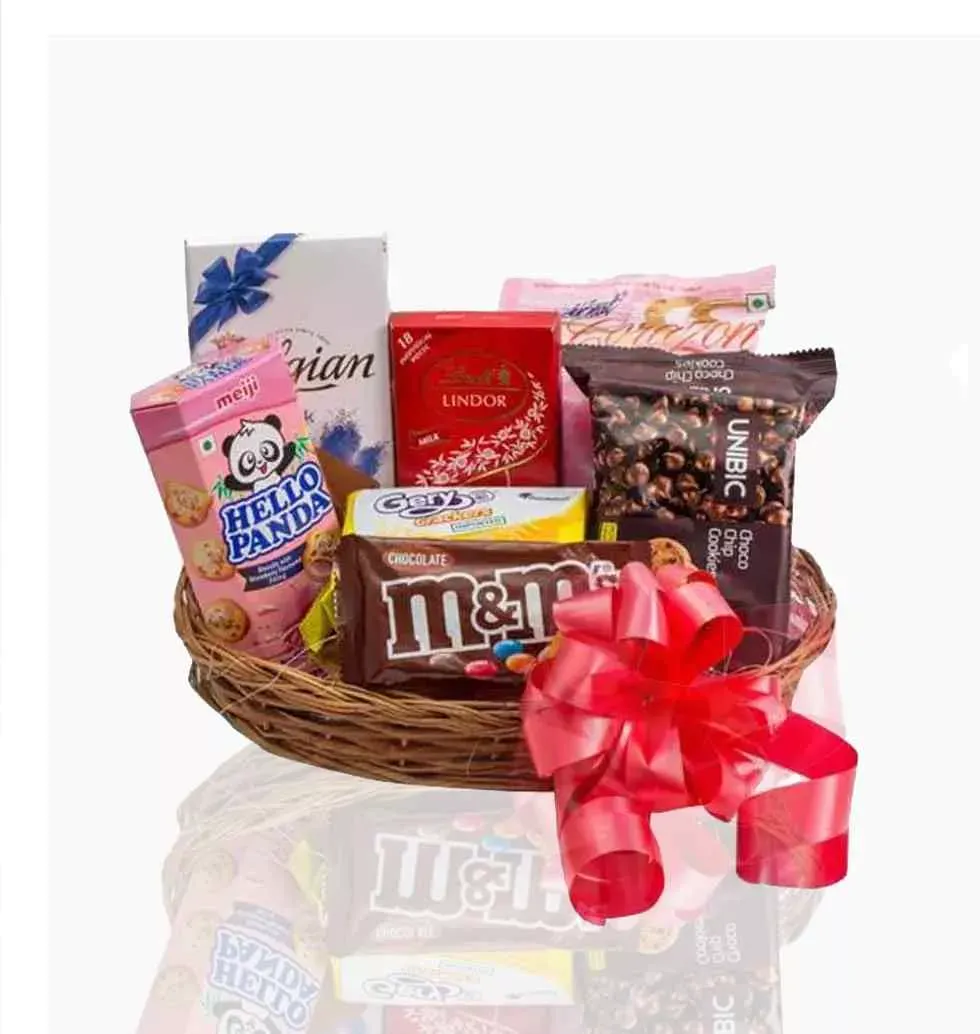 Breathtaking Gift Basket Of Chocolate