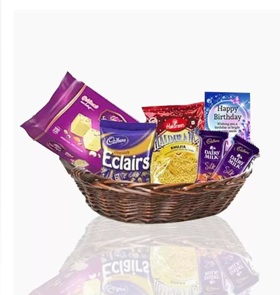 Basket With A Sweet Gesture