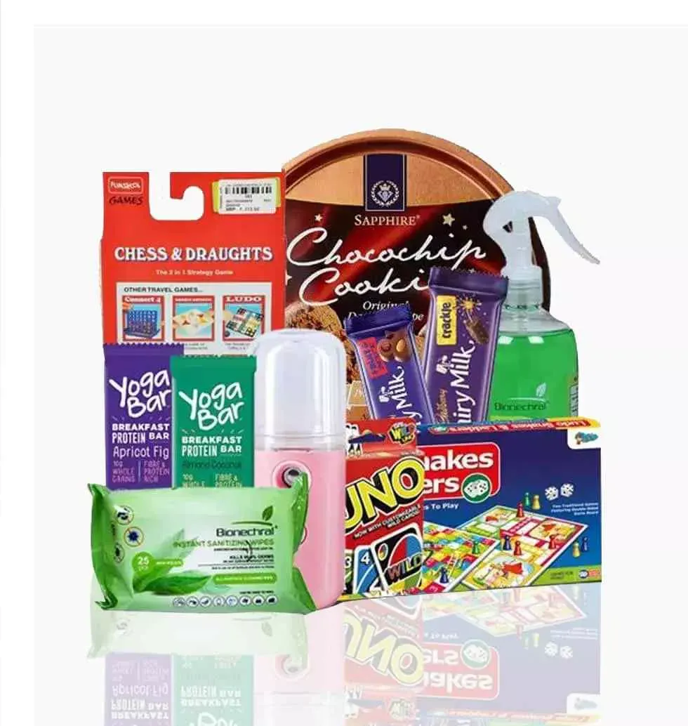 Marvelous Gift Basket For Staying Indoors
