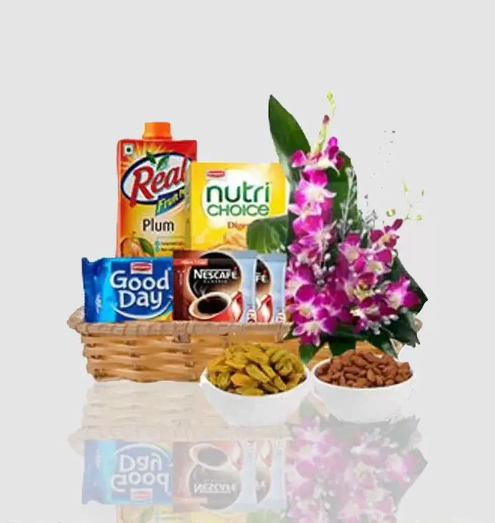 Healthful Foods Gift Basket