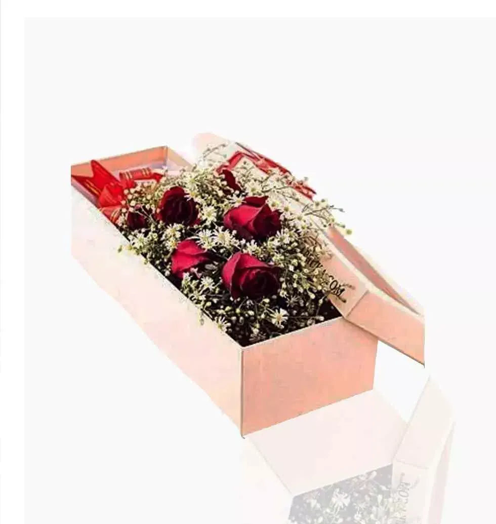 Reusable Box Of Roses