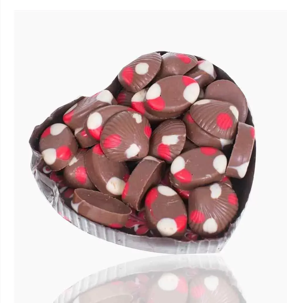 Revello Heart With Chocolate Shells
