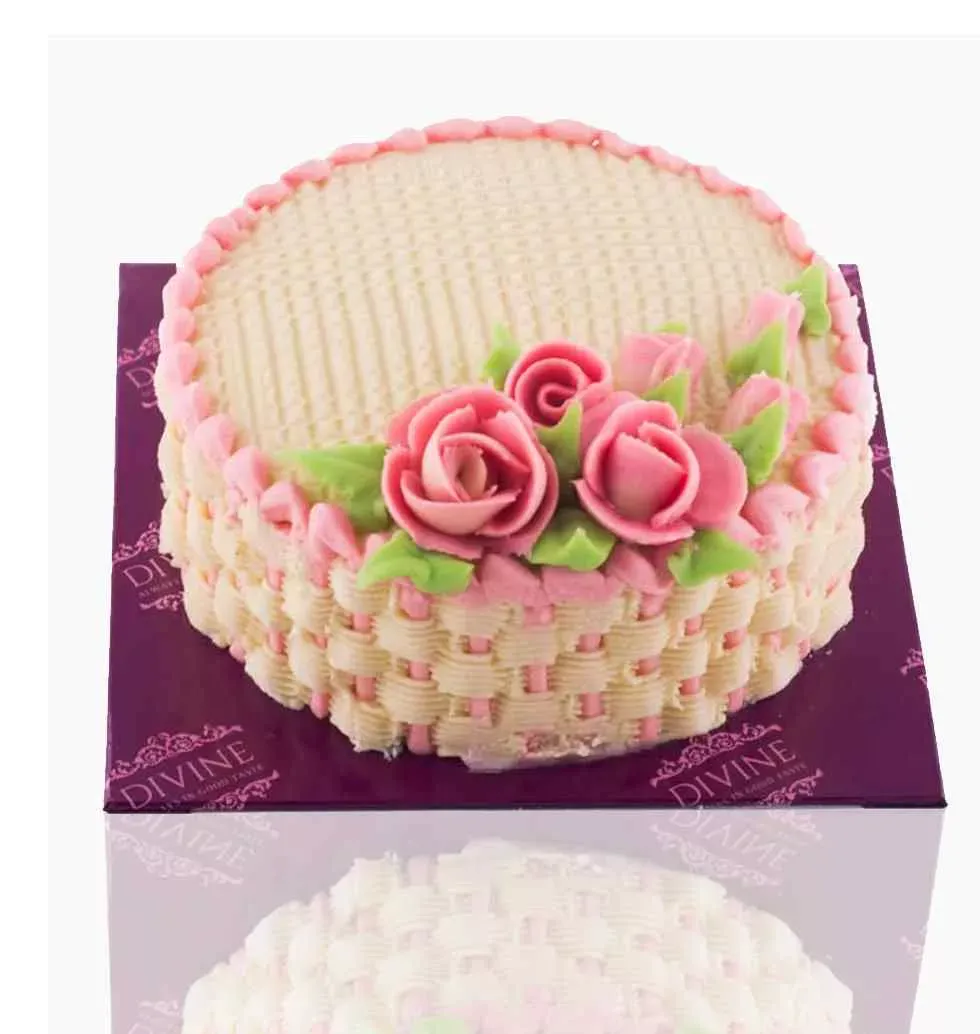 Cake With Spiritual Floral