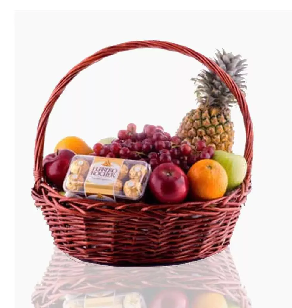 Basket Of Nutritious Fruit