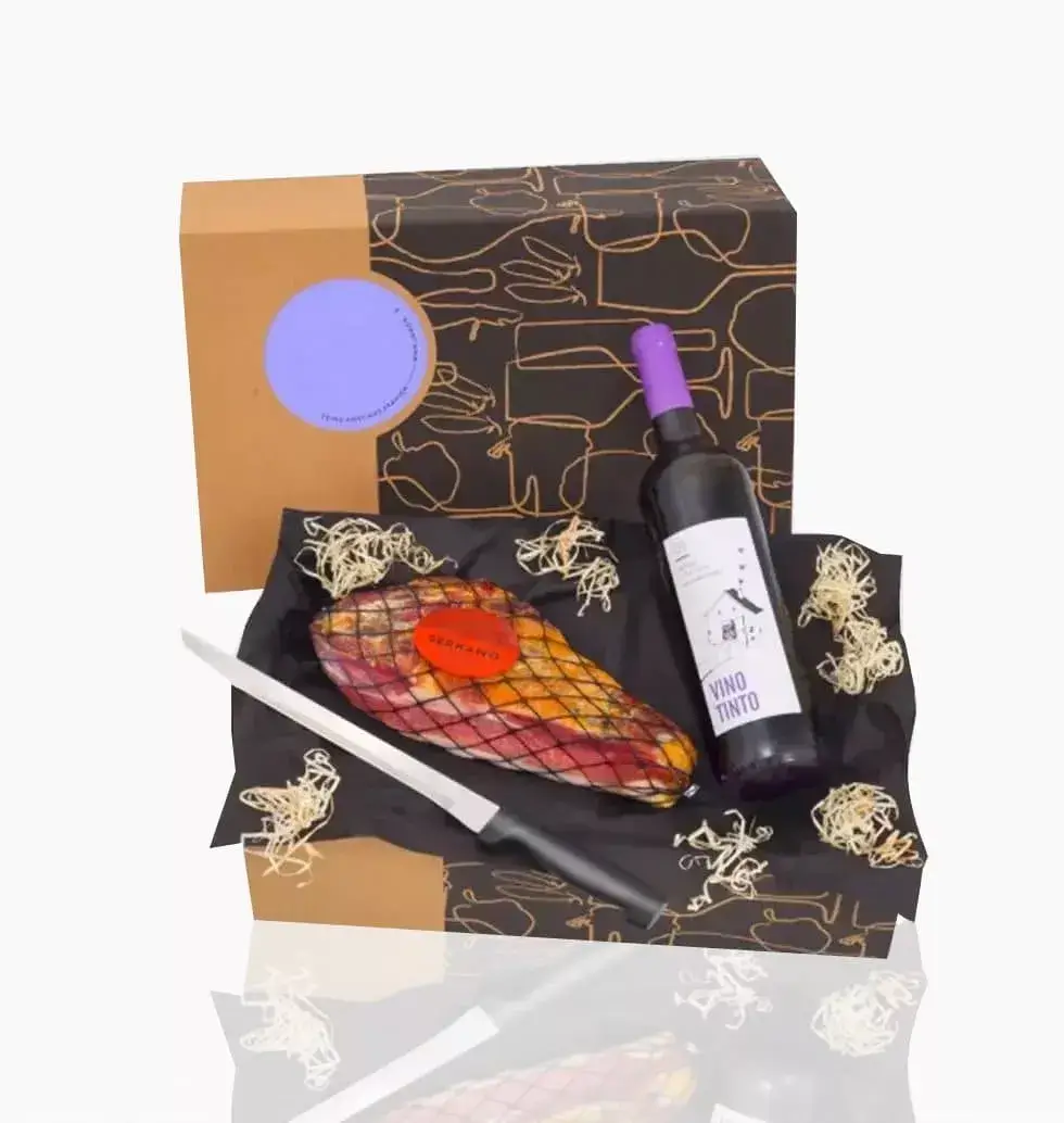 Ruby Red Wine Gift Box