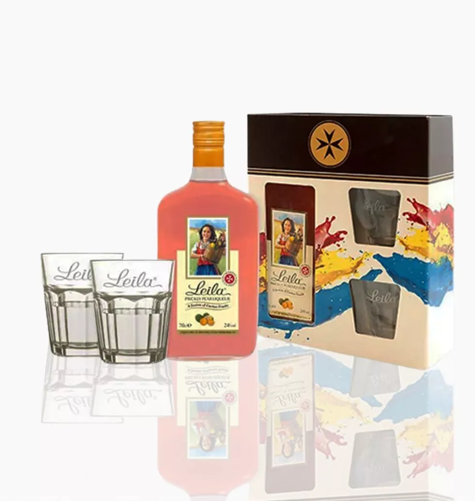 Elegant Gift Box Of Liqueur