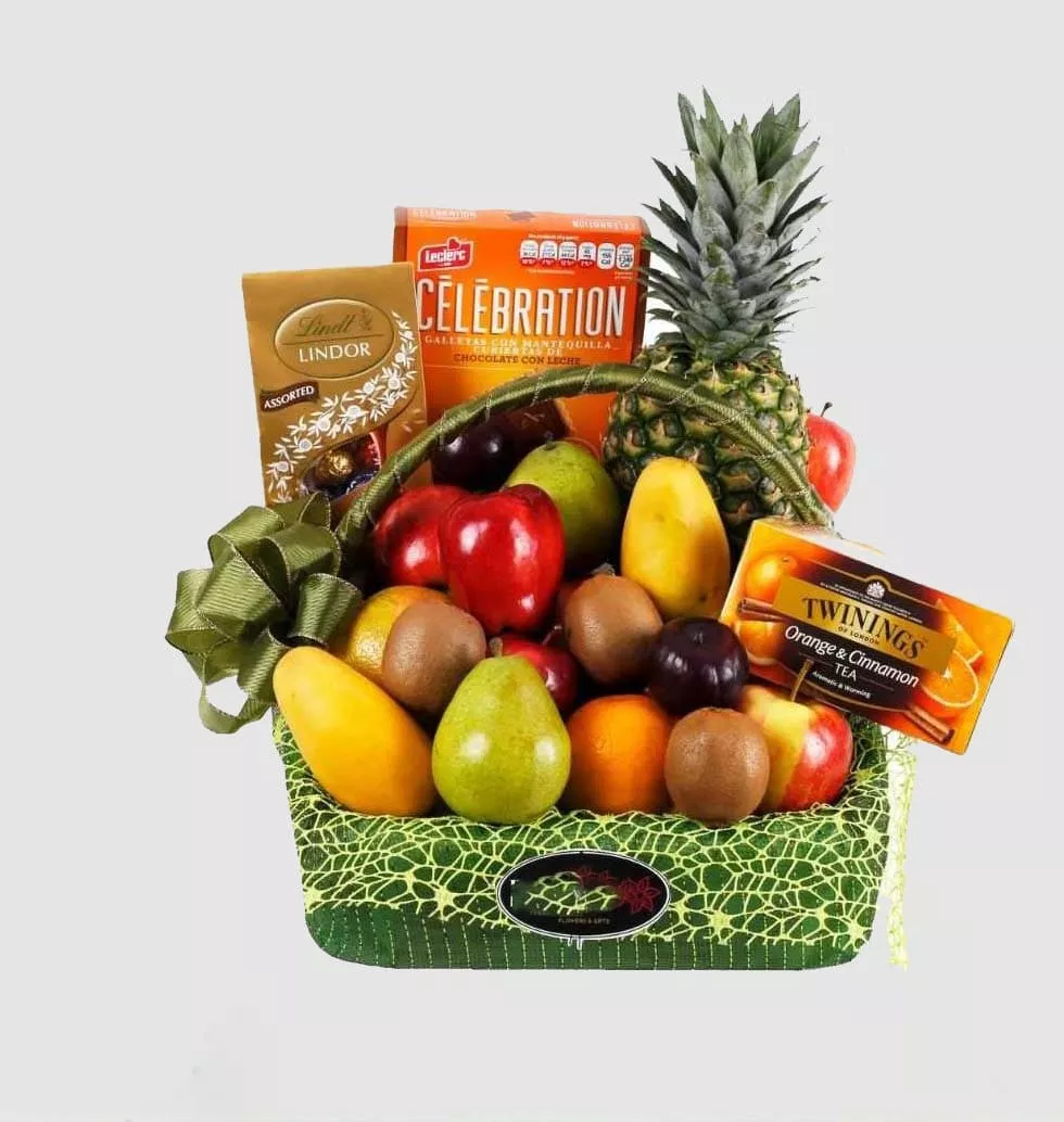 Delicious Fruits Gourmet Basket