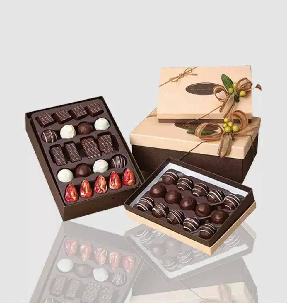Artisanal Belgian Chocolate Gift Box