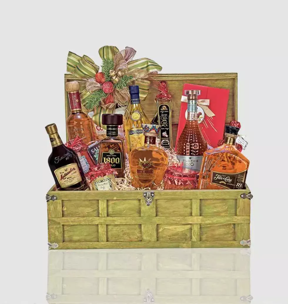 Minibar Gift Basket