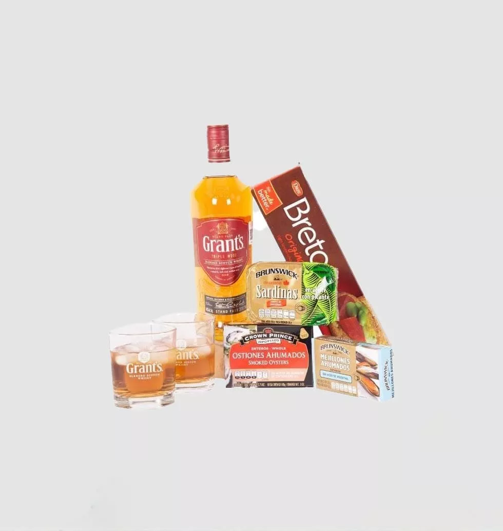 Whisky And Gourmet Basket
