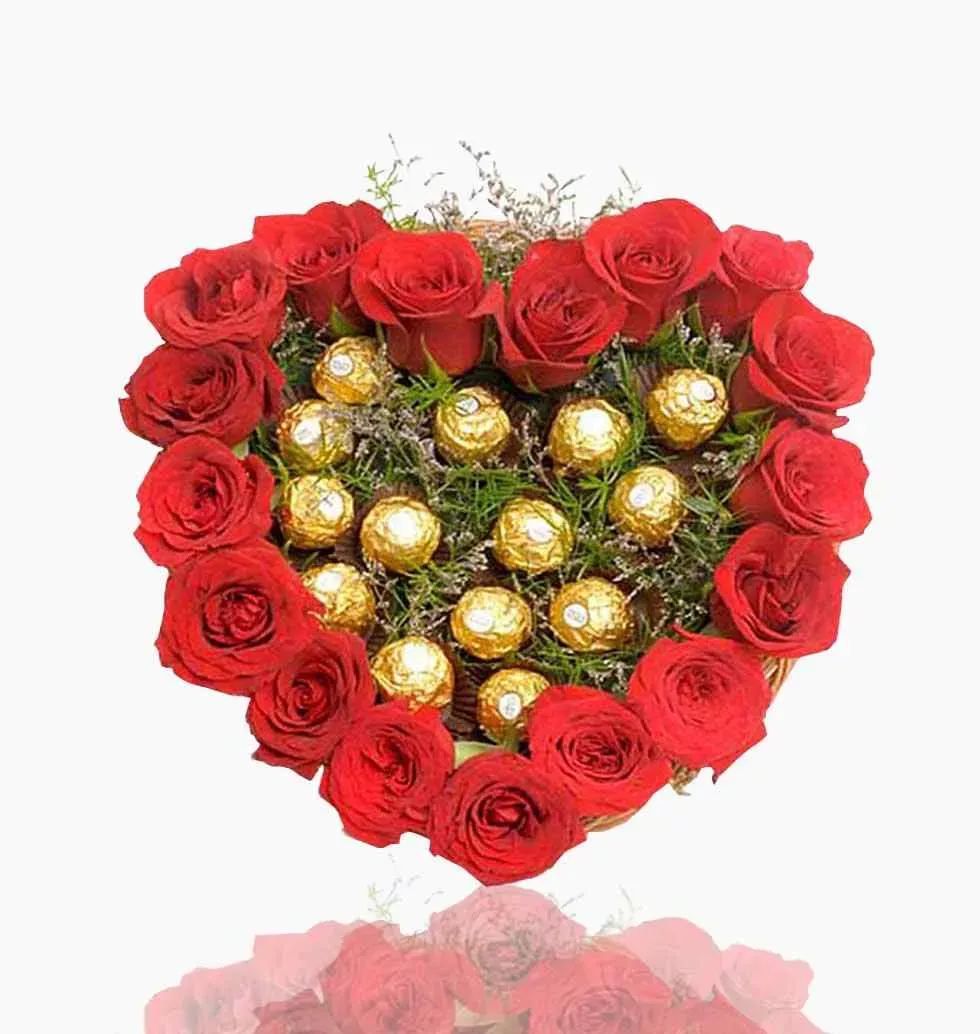 Rocher Roses: An Iced Heart