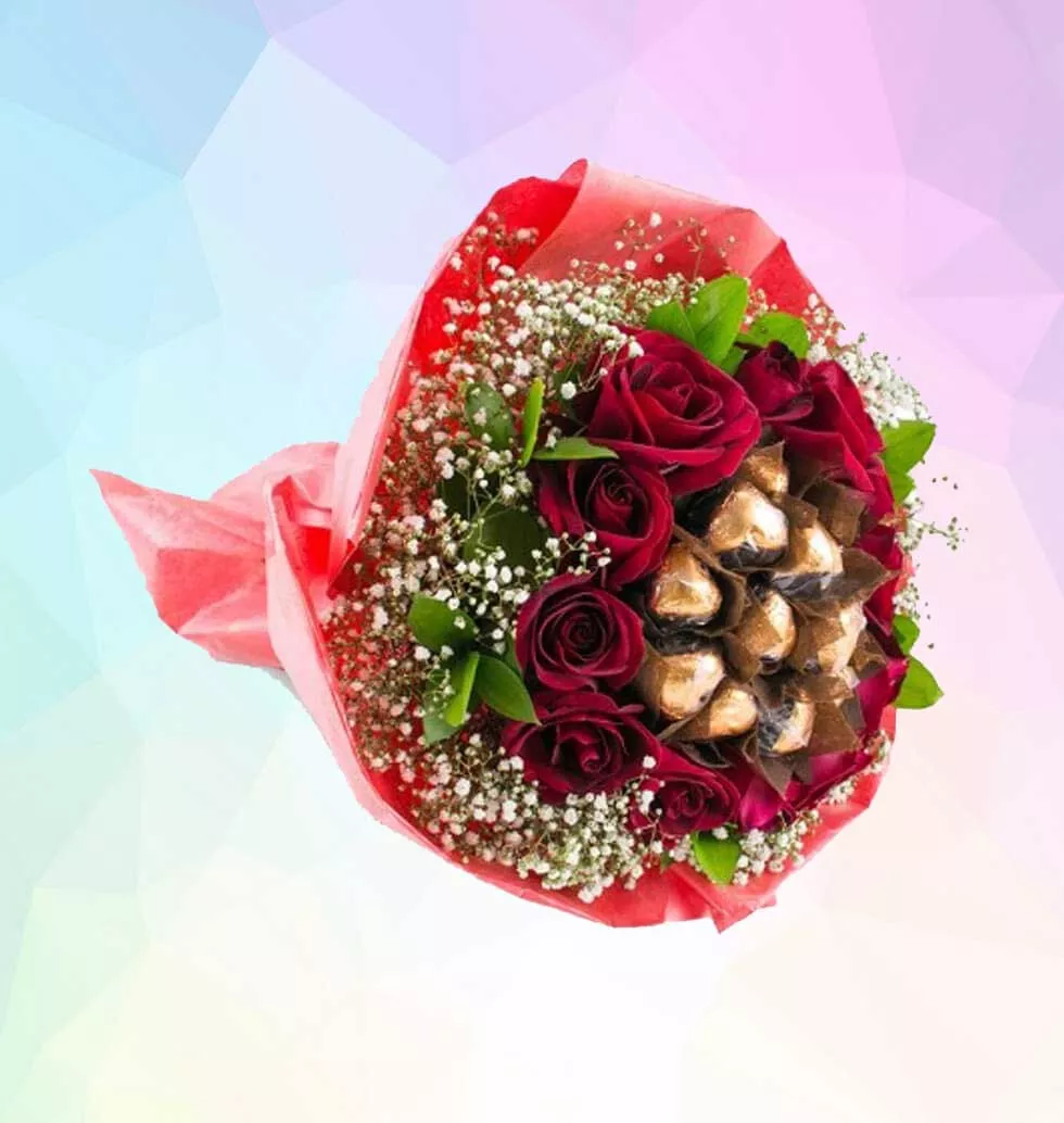 Belgian Chocolate Bouquet With Love