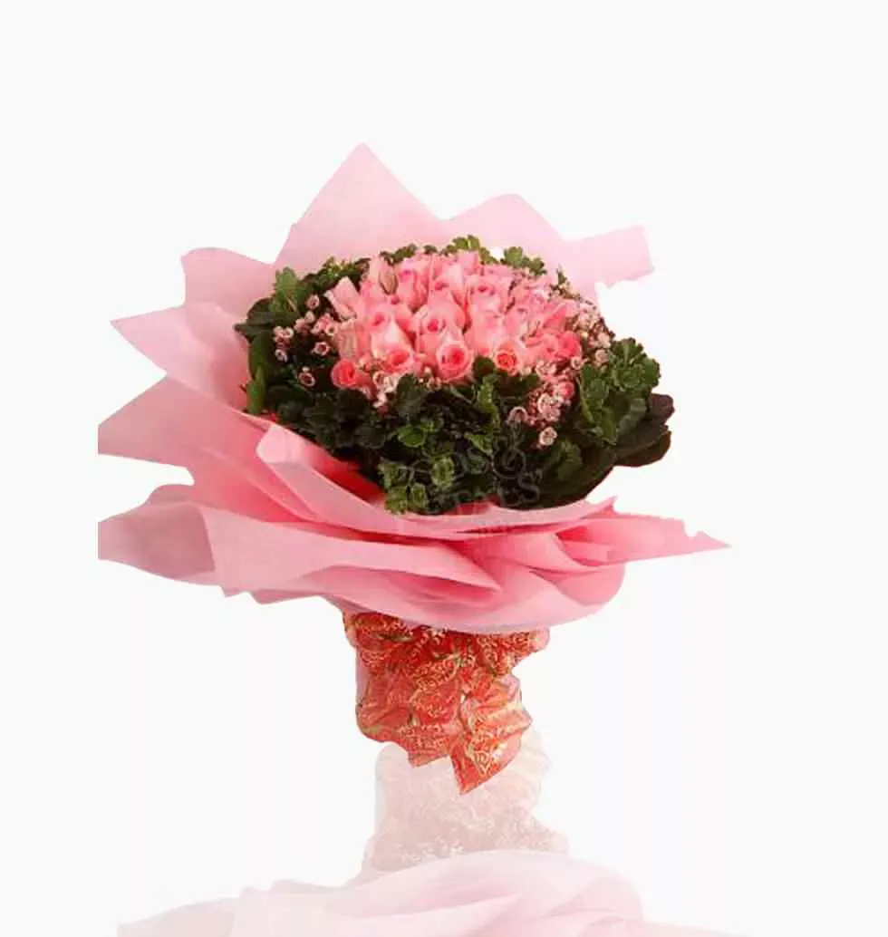 Bouquet Of Valentine Roses