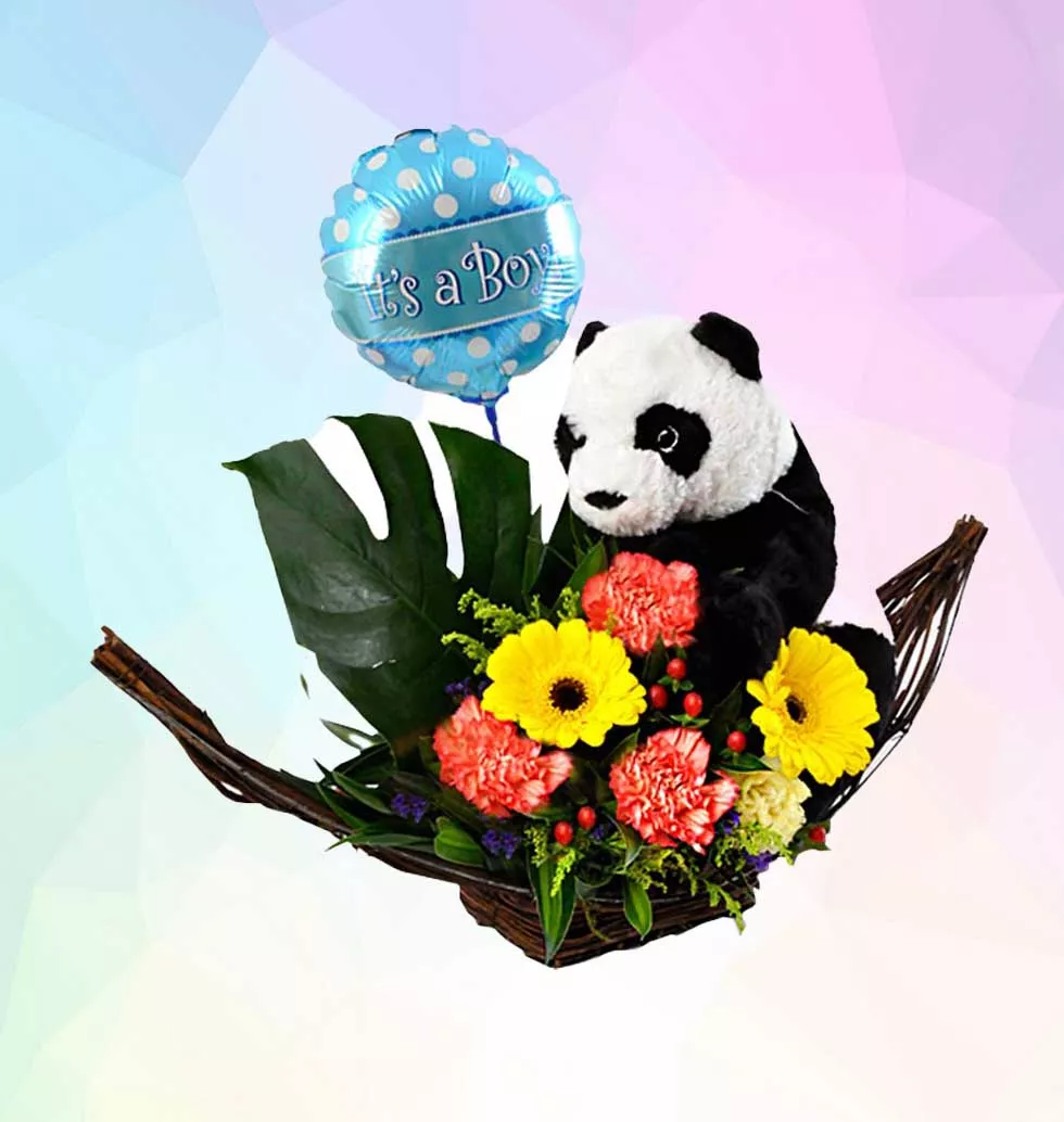 Giant Panda Shower Gift