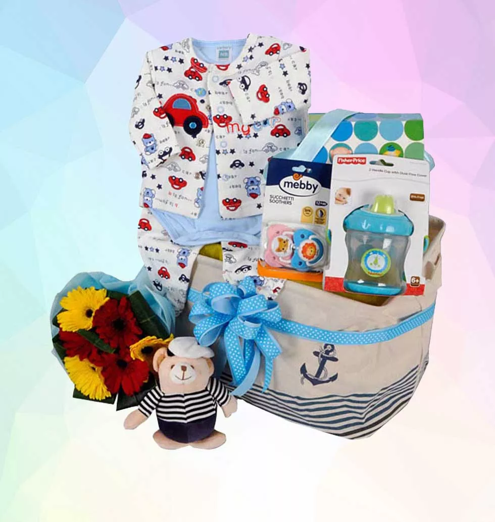 Gift Basket For An Infant Shower