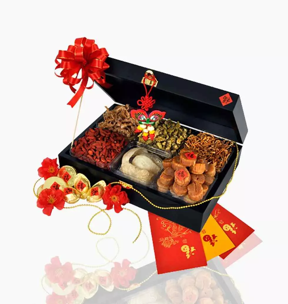 Oriental Delectable Gift Basket