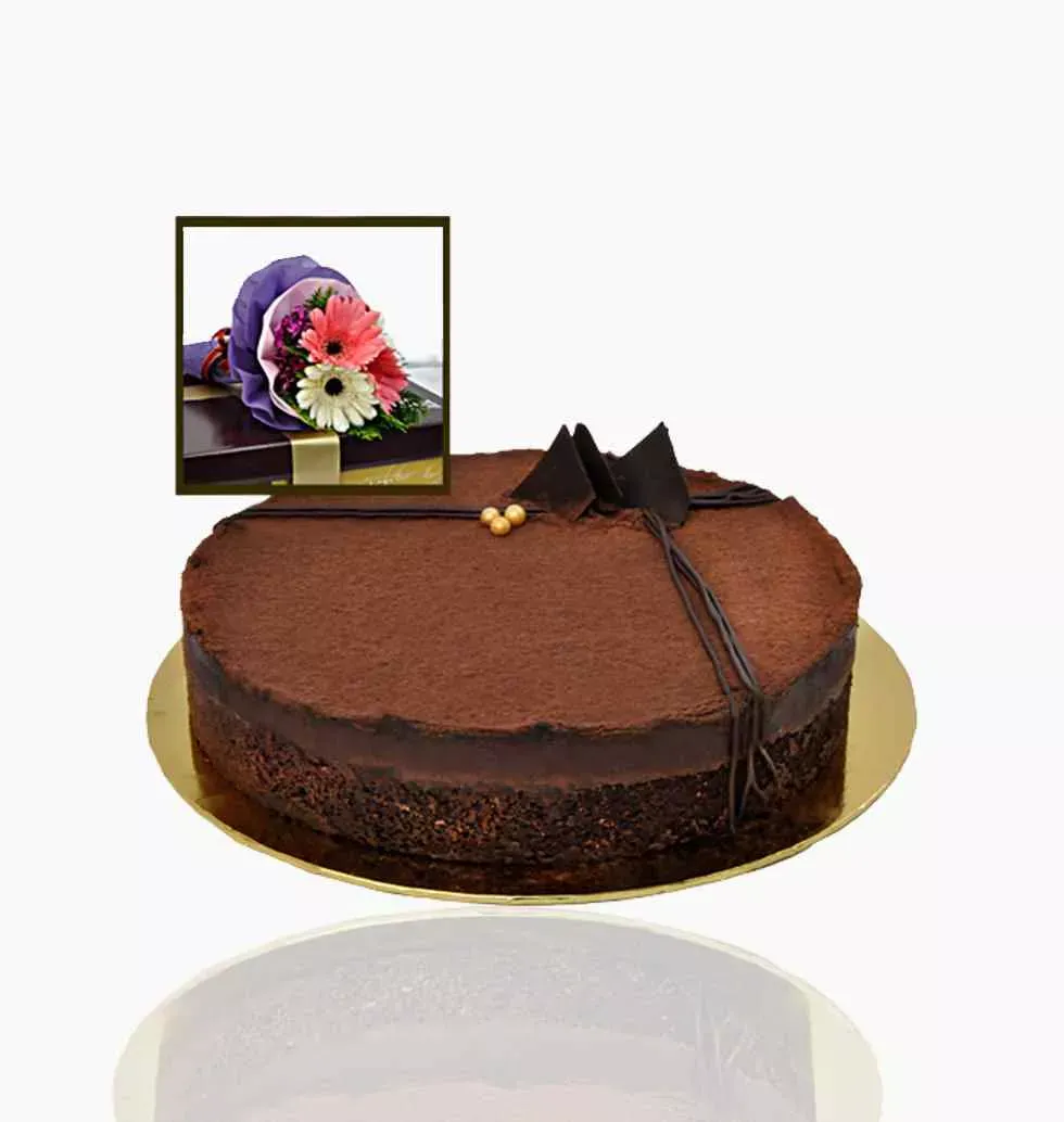 Chocolate Nutella Fudge Cake