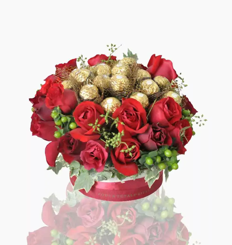 The Ferrero Rocher Roses Bouquet