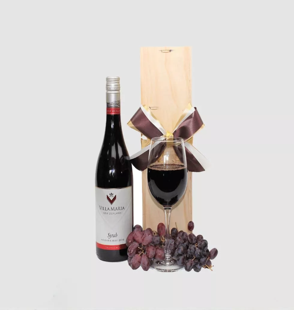 Box Of Syrah Wine 750Ml