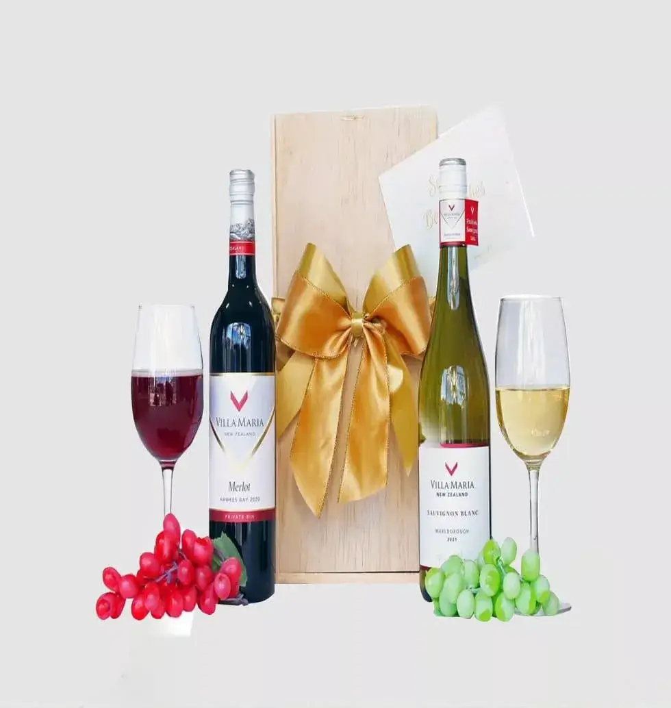 Gift Box Of 2 New Zealand Wines