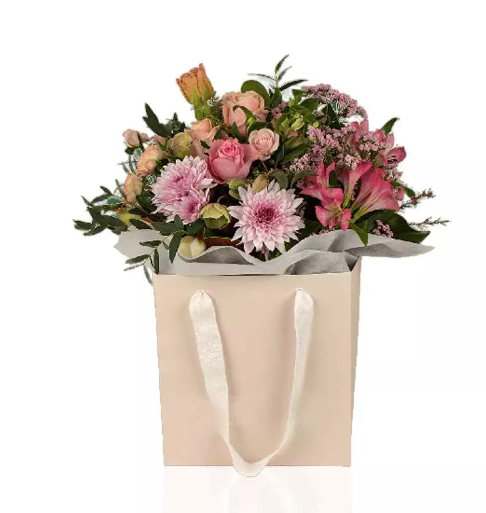 An Attractive Pink Posy