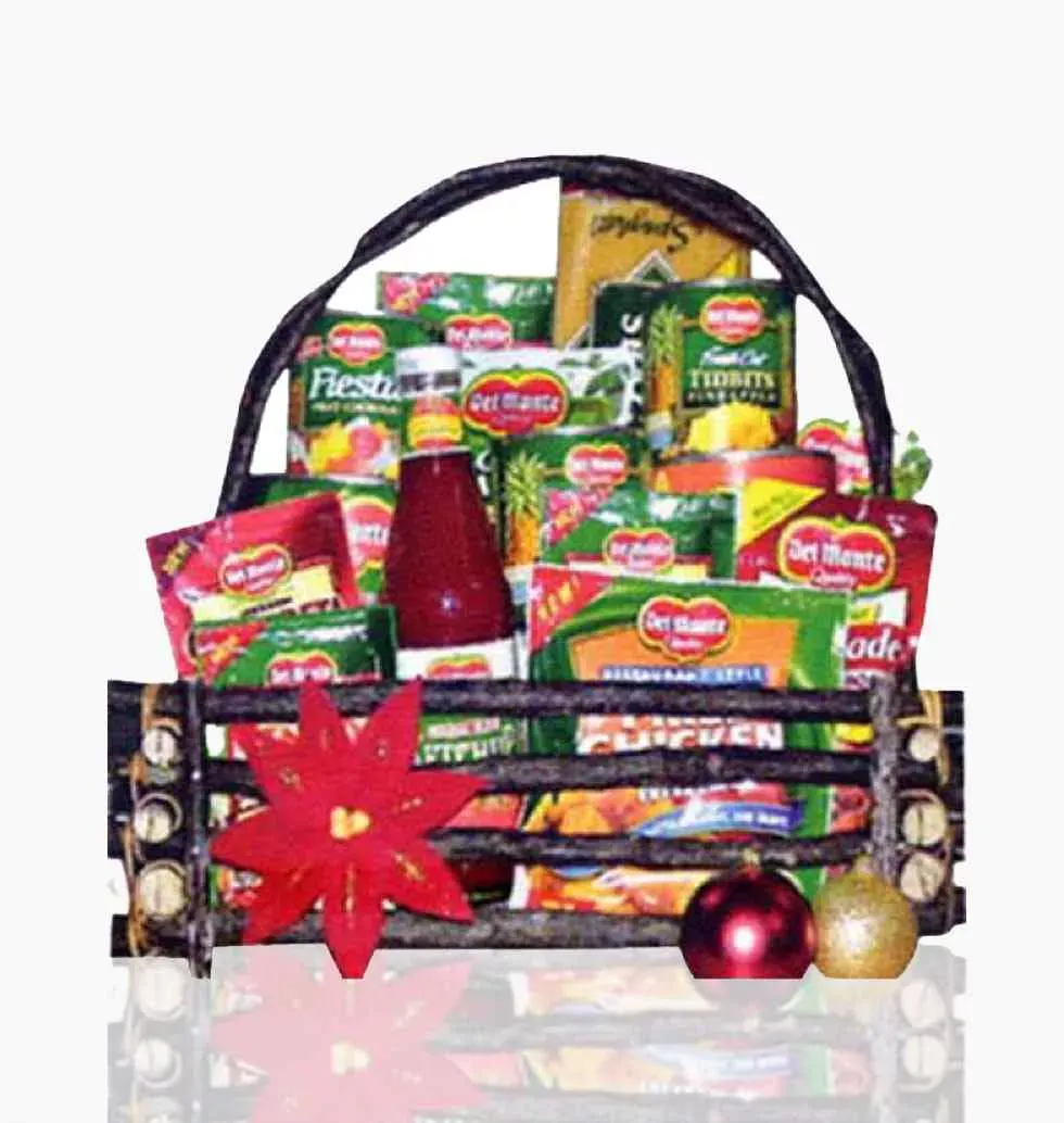 Basket Of Delmonte Products