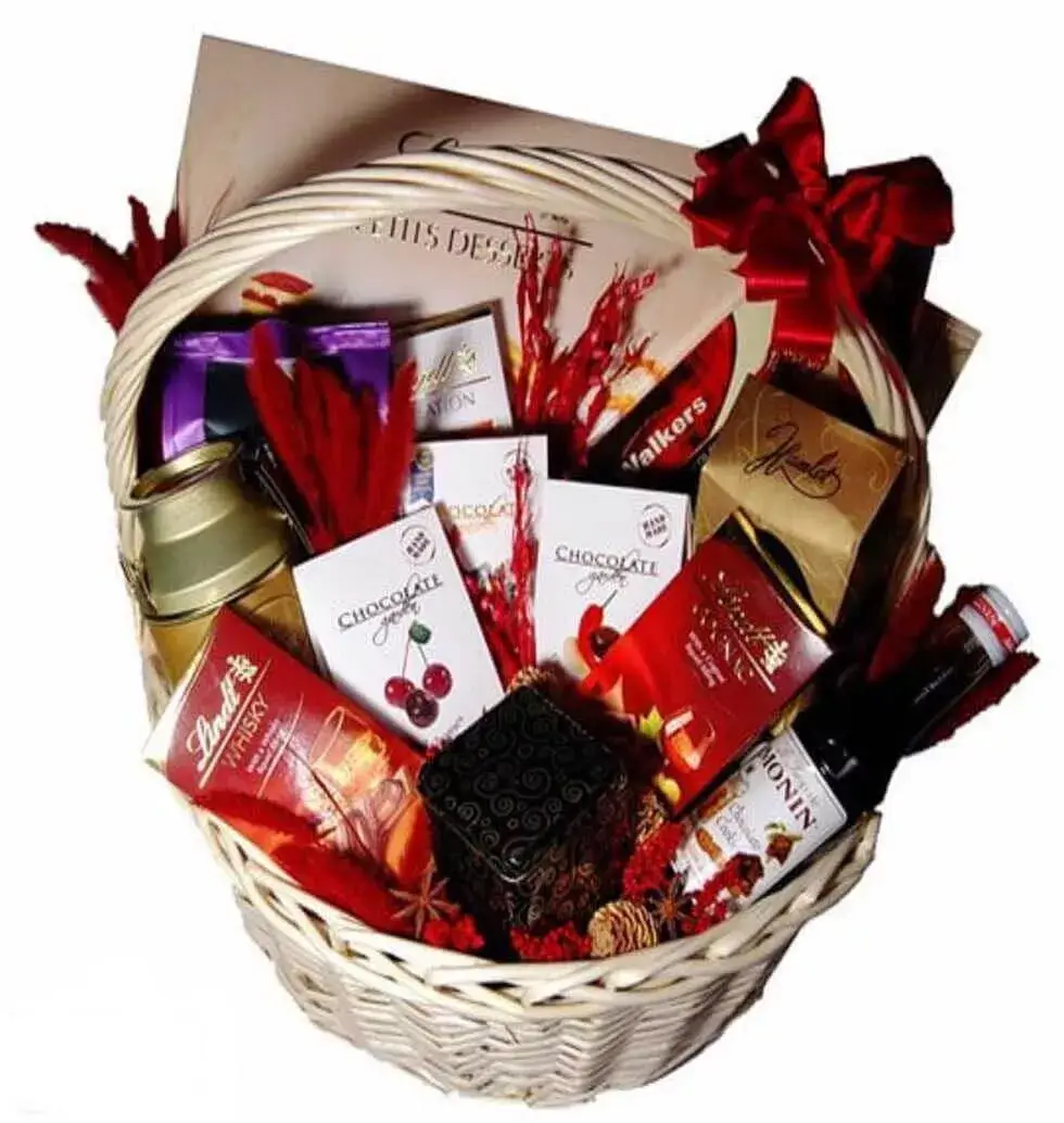 Christmas Basket With A Twist Of Taste