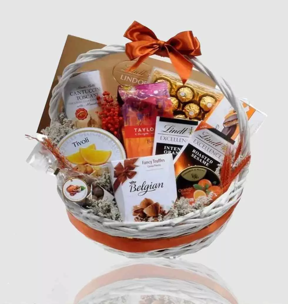 Basket Of Delights For The Holidays