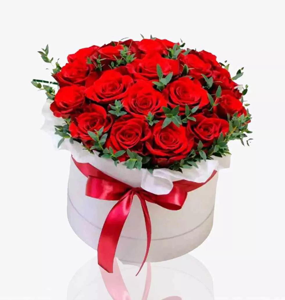 15 Beautiful Red Roses.