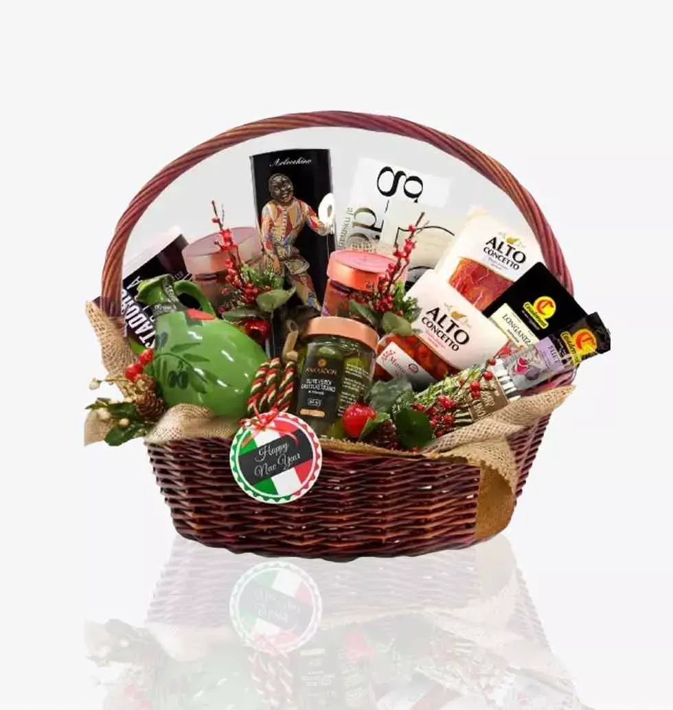 Vip Italy Gift Basket