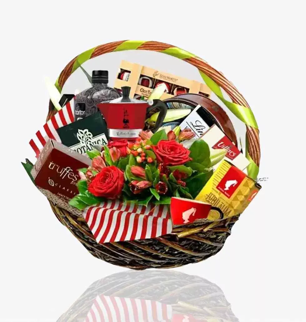 Tango Flower Gift Basket