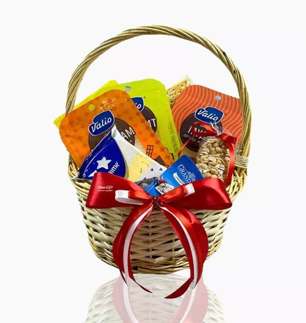 "Cheese" Gift Basket