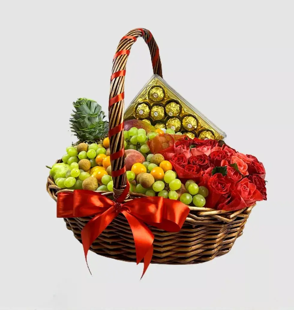 "Greeting" Gift Basket