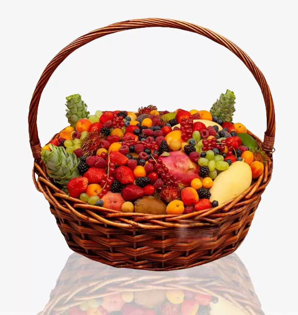 "High Society" Fruit Basket