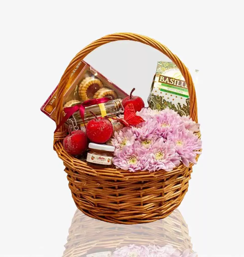 "Flower Jam" Gift Basket
