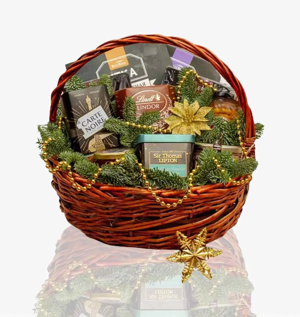 "Needles" Gift Basket