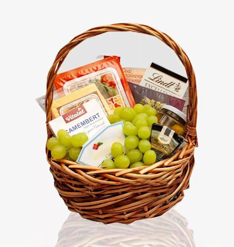 Gourmet Cheese Gift Basket