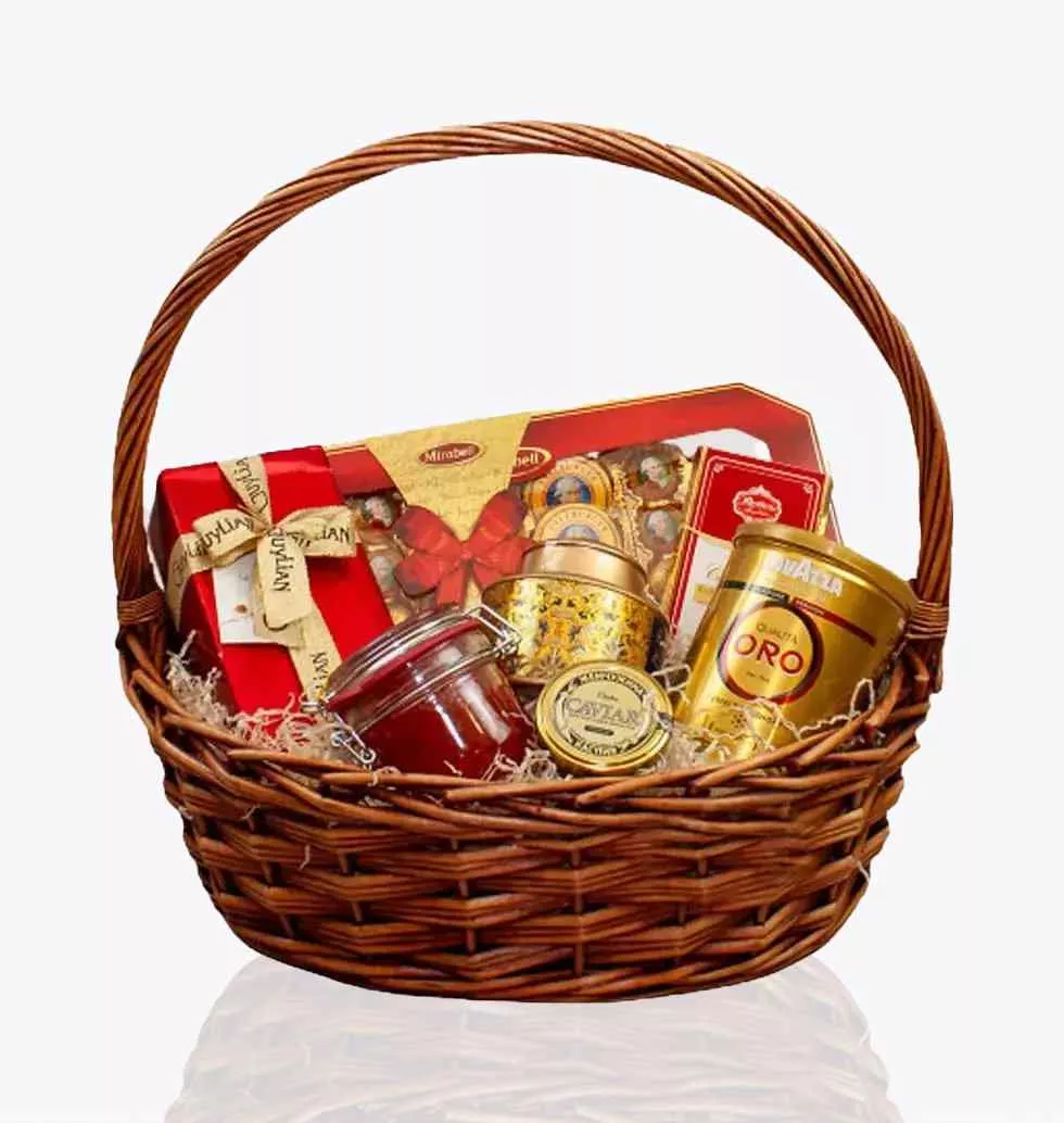 "Golden" Gift Basket