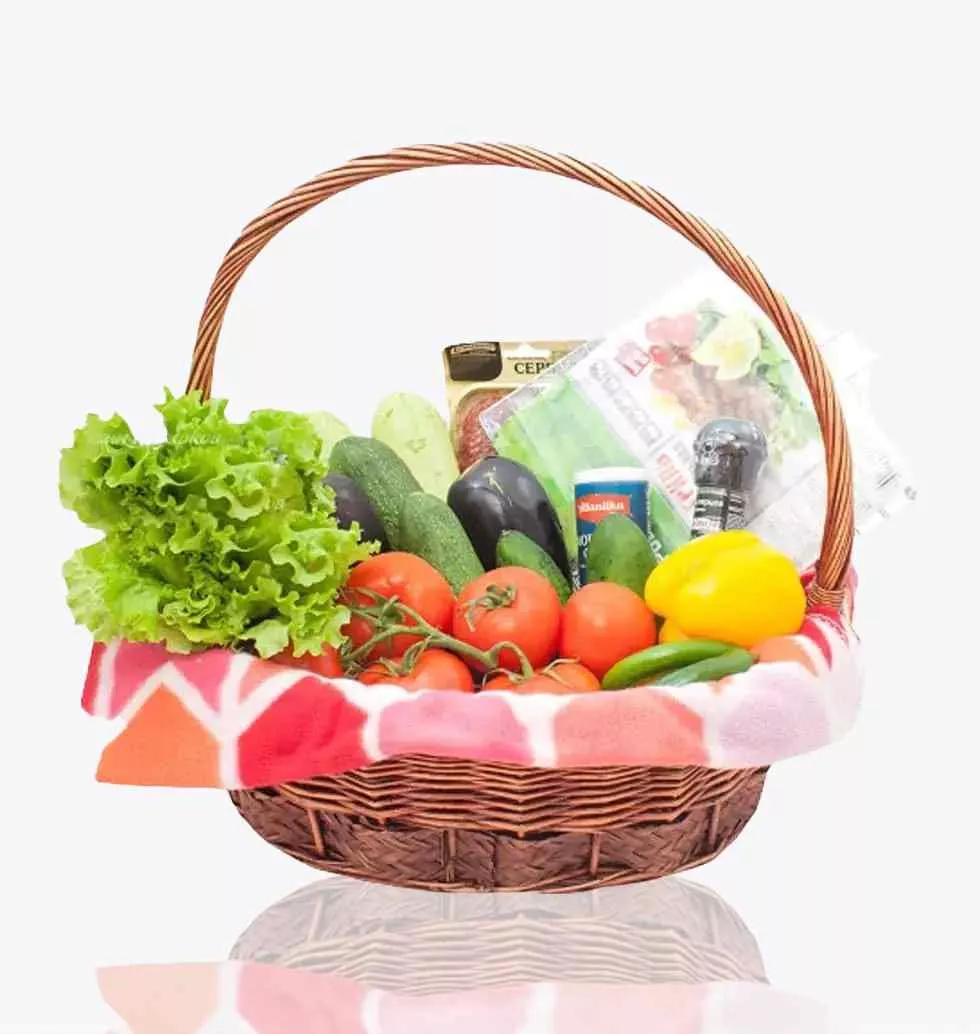 Veggie "Picnic" Gift Basket