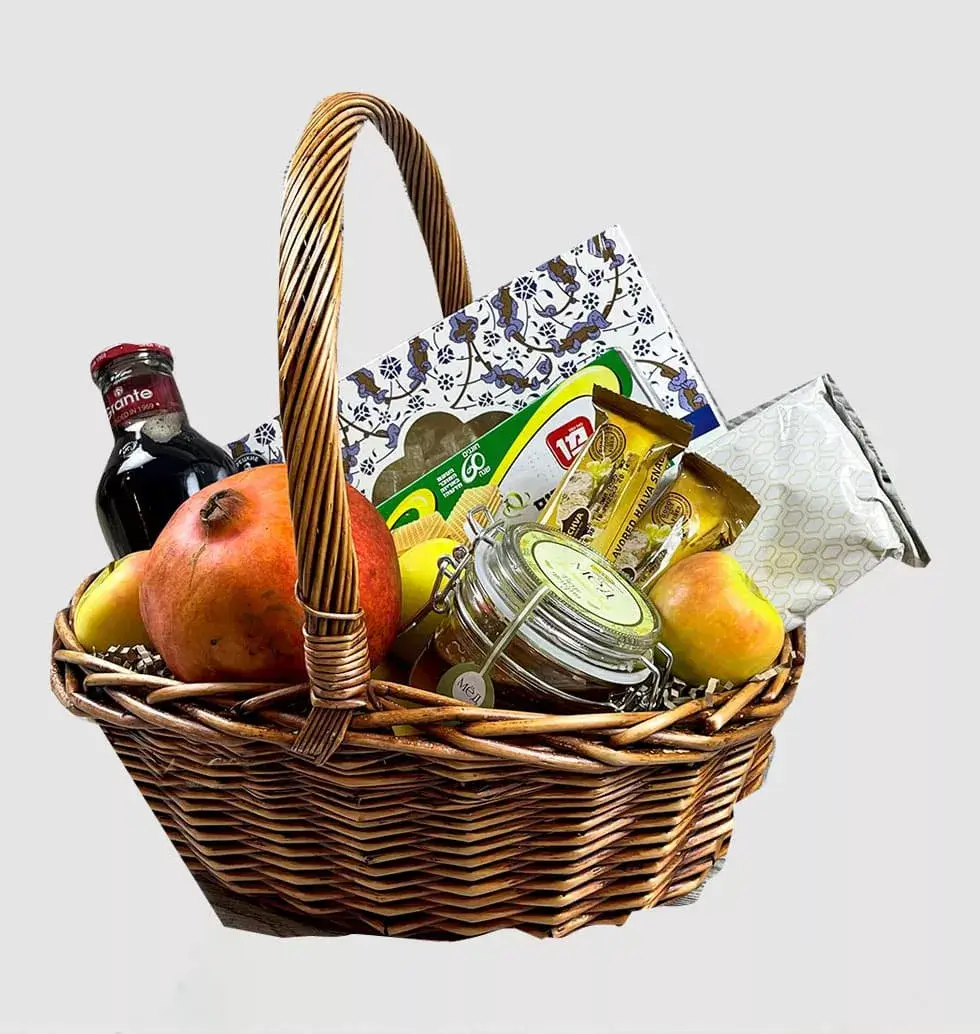 Fruit Basket With "Kosher