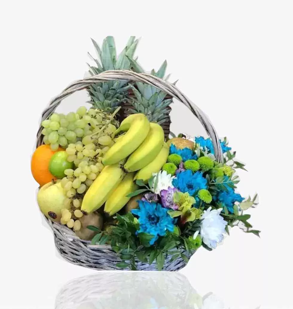 Basket Of Mixed Fruits