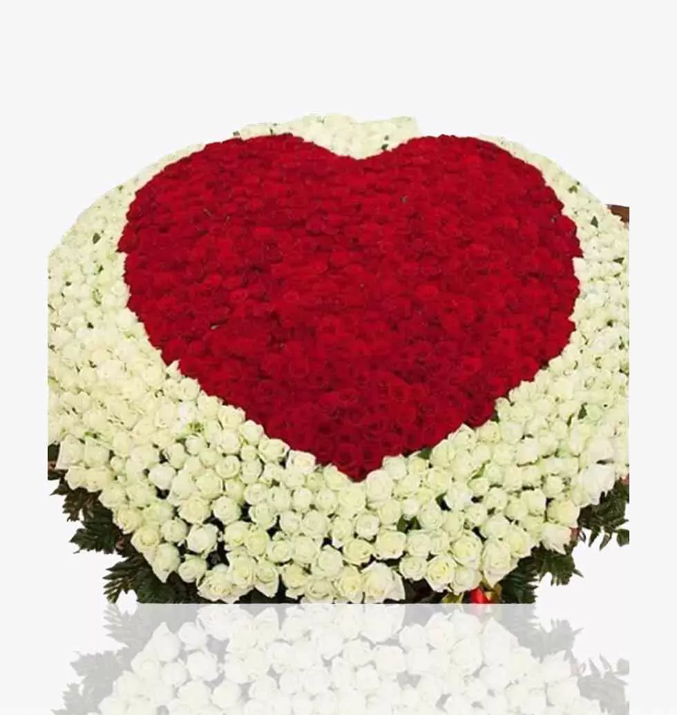 A Heart-Shaped Bouquet