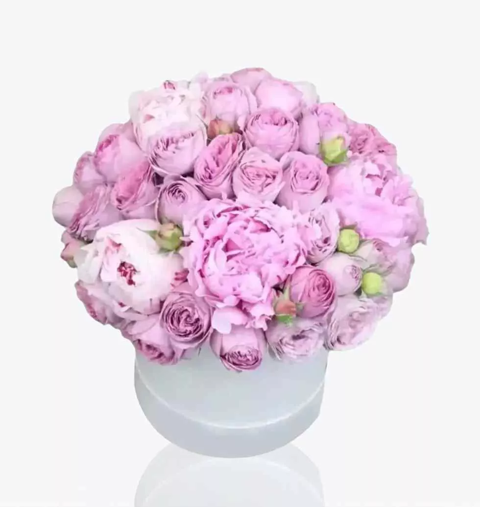 A Box Of Peonies