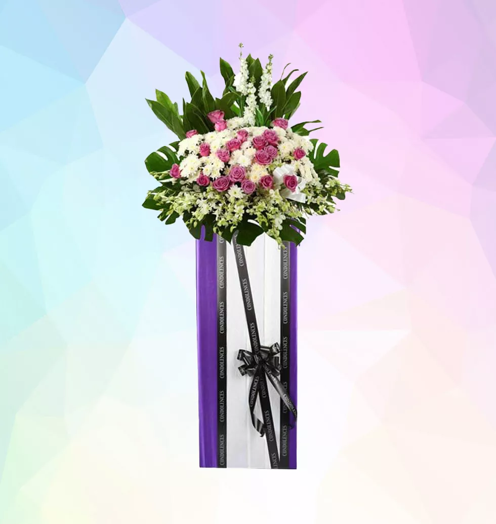 Order Flowers For Sympathy: Elegantly To Singapore