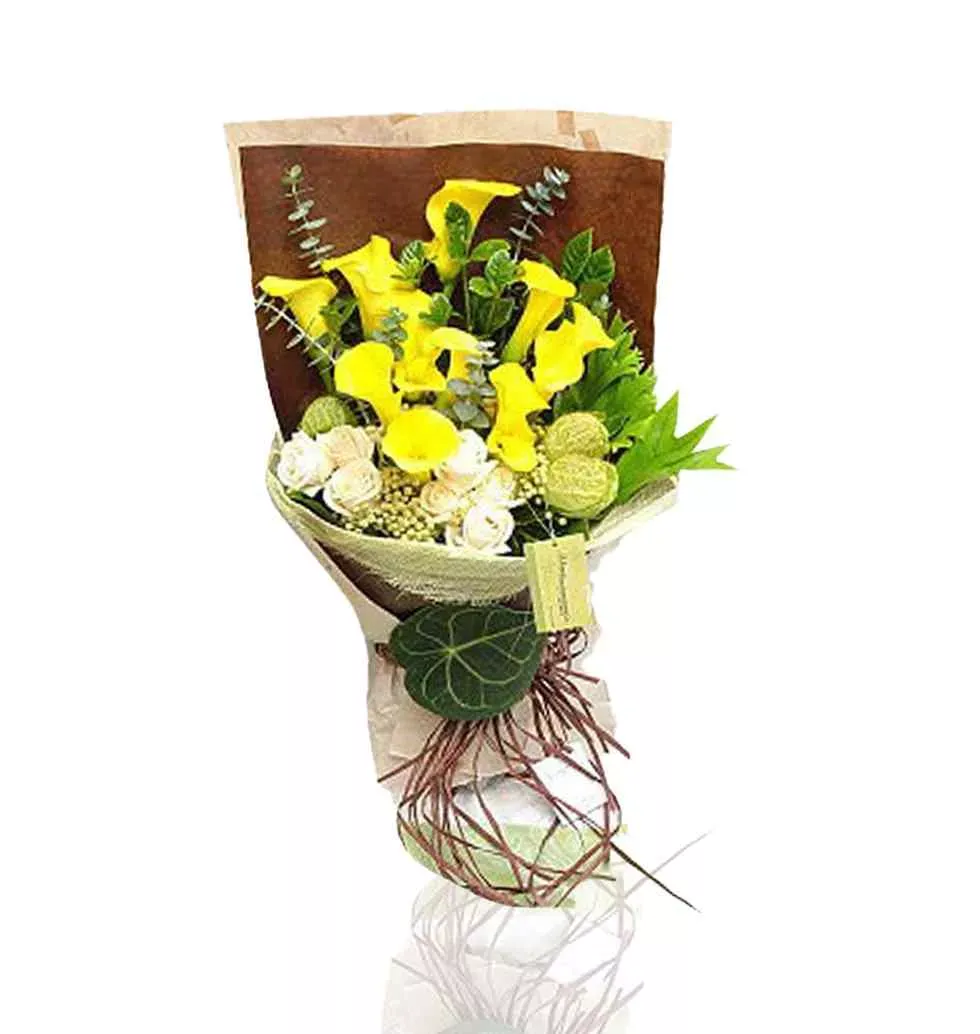 Order Assortment Of Flowers: Star Vega To Singapore