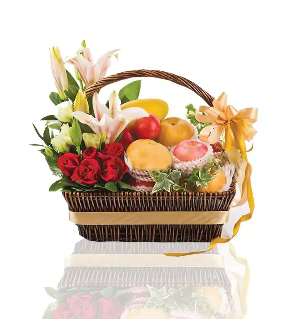 Order Exotic Fruit Basket To Singapore