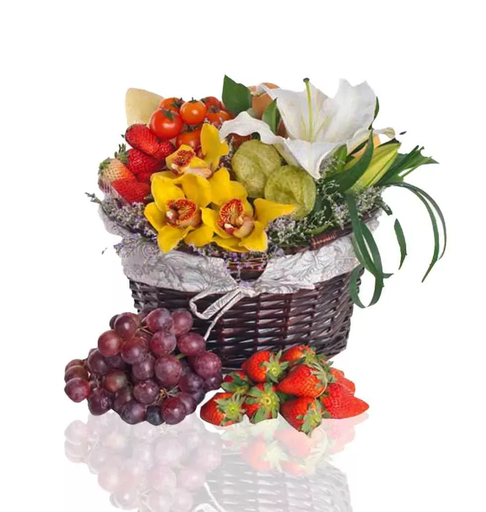 Order Friut Salad Basket To Singapore